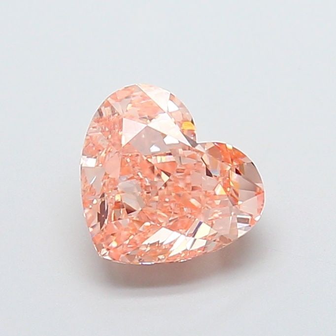 Loose Diamond - HEART 2.19ct Fancy Brownish Orange VS1: Loose Diamond - HEART 2.19ct Fancy Brownish Orange VS1 Source: This is a real non-mined Diamond that has been grown in a lab Shape: HEART Carats: 2.19 Color: Fancy Brownish Orange Certification: IGI V