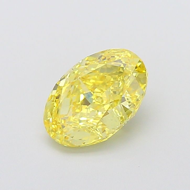 Loose Diamond - OVAL 2.58ct Fancy Vivid Yellow VS1: Loose Diamond - OVAL 2.58ct Fancy Vivid Yellow VS1 Source: This is a real non-mined Diamond that has been grown in a lab Shape: OVAL Carats: 2.58 Color: Fancy Vivid Yellow Certification: IGI The Diamo