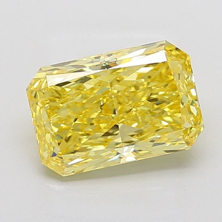 Loose Diamond - RADIANT 4.0ct Fancy Vivid Yellow SI1: Loose Diamond - RADIANT 4.0ct Fancy Vivid Yellow SI1 Source: This is a real non-mined Diamond that has been grown in a lab Shape: RADIANT Carats: 4.0 Color: Fancy Vivid Yellow Certification: IGI Video