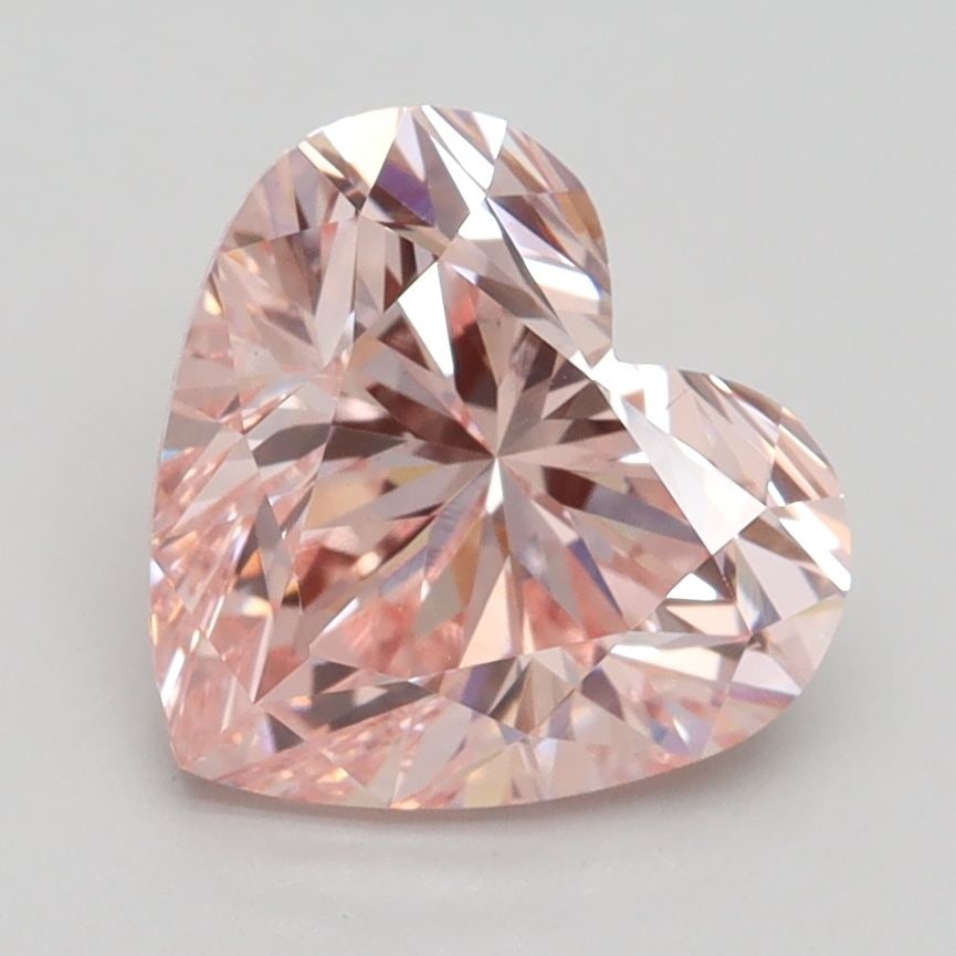 Loose Diamond - HEART 2.5ct Fancy Intense Pink VS2: Loose Diamond - HEART 2.5ct Fancy Intense Pink VS2 Source: This is a real non-mined Diamond that has been grown in a lab Shape: HEART Carats: 2.5 Color: Fancy Intense Pink Certification: IGI Video: