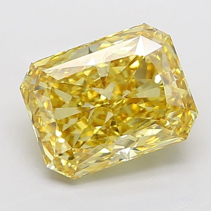 Loose Diamond - RADIANT 5.78ct Fancy Intense Yellow VS1: Loose Diamond - RADIANT 5.78ct Fancy Intense Yellow VS1 Source: This is a real non-mined Diamond that has been grown in a lab Shape: RADIANT Carats: 5.78 Color: Fancy Intense Yellow Certification: IGI