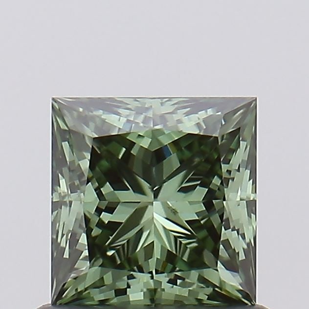 Loose Diamond - PRINCESS 0.71ct Fancy Vivid Green VS2: Loose Diamond - PRINCESS 0.71ct Fancy Vivid Green VS2 Source: This is a real non-mined Diamond that has been grown in a lab Shape: PRINCESS Carats: 0.71 Color: Fancy Vivid Green Certification: NONE Vi