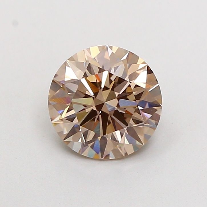 Ideal Loose Diamond - ROUND 1.73ct Fancy Light Brown VVS2: Ideal Loose Diamond - ROUND 1.73ct Fancy Light Brown VVS2 Source: This is a real non-mined Diamond that has been grown in a lab Shape: ROUND Carats: 1.73 Color: Fancy Light Brown Certification: IGI Vi