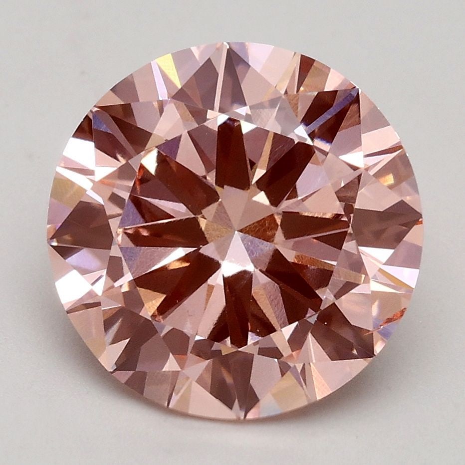 Loose Diamond - ROUND 2.72ct Fancy Intense Pink SI1: Loose Diamond - ROUND 2.72ct Fancy Intense Pink SI1 Source: This is a real non-mined Diamond that has been grown in a lab Shape: ROUND Carats: 2.72 Color: Fancy Intense Pink Certification: IGI Video:
