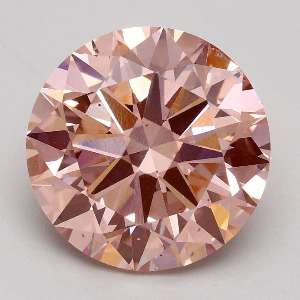 Loose Diamond - ROUND 3.2ct Fancy Intense Pink SI1: Loose Diamond - ROUND 3.2ct Fancy Intense Pink SI1 Source: This is a real non-mined Diamond that has been grown in a lab Shape: ROUND Carats: 3.2 Color: Fancy Intense Pink Certification: IGI Video: