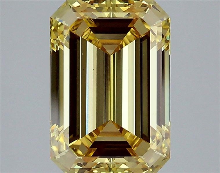 Loose Diamond - EMERALD 3.26ct Fancy Intense Yellow VS1: Loose Diamond - EMERALD 3.26ct Fancy Intense Yellow VS1 Source: This is a real non-mined Diamond that has been grown in a lab Shape: EMERALD Carats: 3.26 Color: Fancy Intense Yellow Certification: IGI
