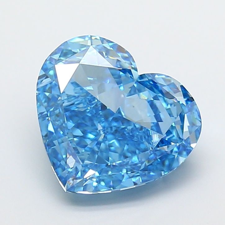 Loose Diamond - HEART 7.02ct Fancy Vivid Blue VS1 (1 of 1)