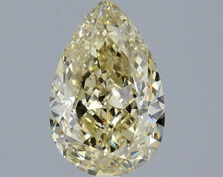 Loose Diamond - PEAR 2.08ct Fancy Intense Yellow VVS2: Loose Diamond - PEAR 2.08ct Fancy Intense Yellow VVS2 Source: This is a real non-mined Diamond that has been grown in a lab Shape: PEAR Carats: 2.08 Color: Fancy Intense Yellow Certification: IGI Vide