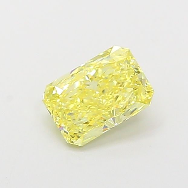 Loose Diamond - RADIANT 1.07ct Fancy Vivid Yellow VS1: Loose Diamond - RADIANT 1.07ct Fancy Vivid Yellow VS1 Source: This is a real non-mined Diamond that has been grown in a lab Shape: RADIANT Carats: 1.07 Color: Fancy Vivid Yellow Certification: IGI Vid