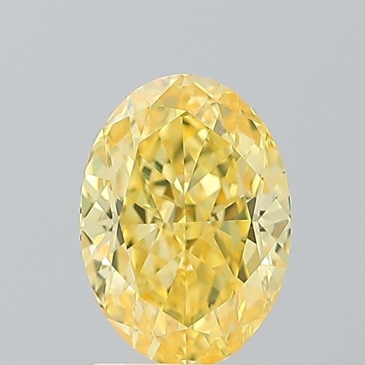 Loose Diamond - OVAL 2.02ct Fancy Vivid Yellow VVS1: Loose Diamond - OVAL 2.02ct Fancy Vivid Yellow VVS1 Source: This is a real non-mined Diamond that has been grown in a lab Shape: OVAL Carats: 2.02 Color: Fancy Vivid Yellow Certification: IGI Video: