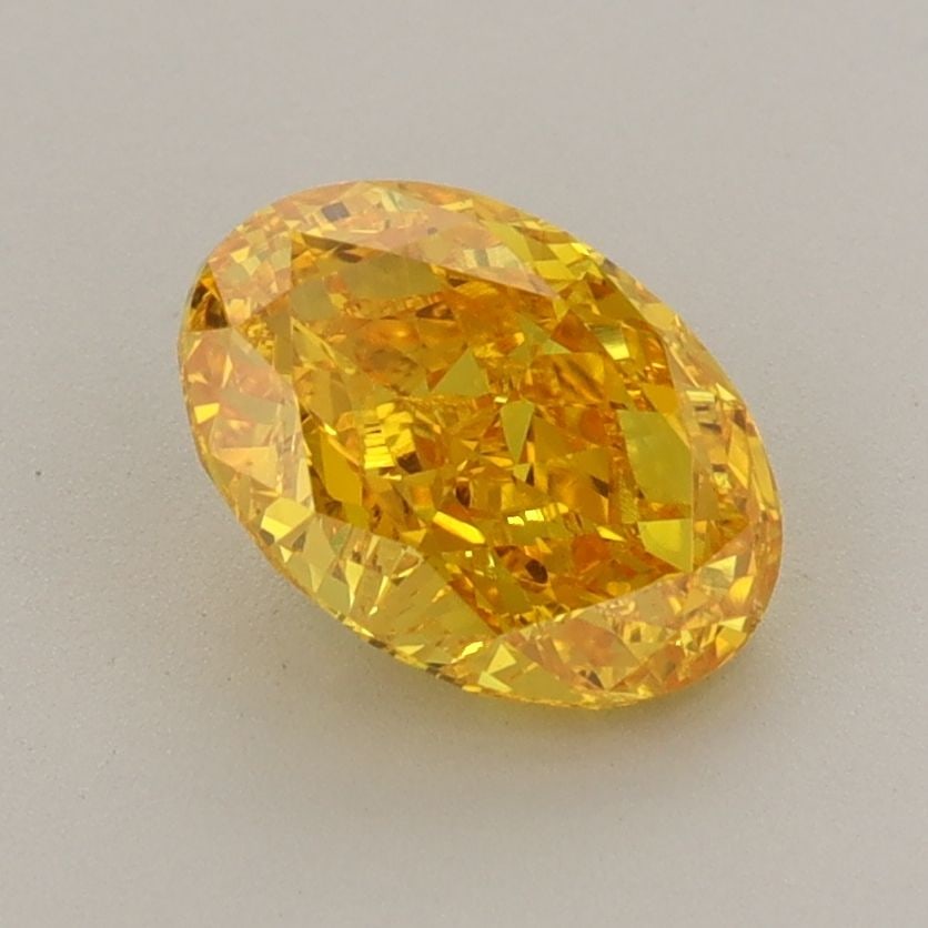 Loose Diamond - OVAL 1.51ct Fancy Vivid Yellow VS2: Loose Diamond - OVAL 1.51ct Fancy Vivid Yellow VS2 Source: This is a real non-mined Diamond that has been grown in a lab Shape: OVAL Carats: 1.51 Color: Fancy Vivid Yellow Certification: IGI Video:
