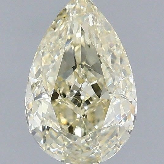 Loose Diamond - PEAR 1.06ct Fancy Light Yellow VS1: Loose Diamond - PEAR 1.06ct Fancy Light Yellow VS1 Source: This is a real non-mined Diamond that has been grown in a lab Shape: PEAR Carats: 1.06 Color: Fancy Light Yellow Certification: IGI Video: