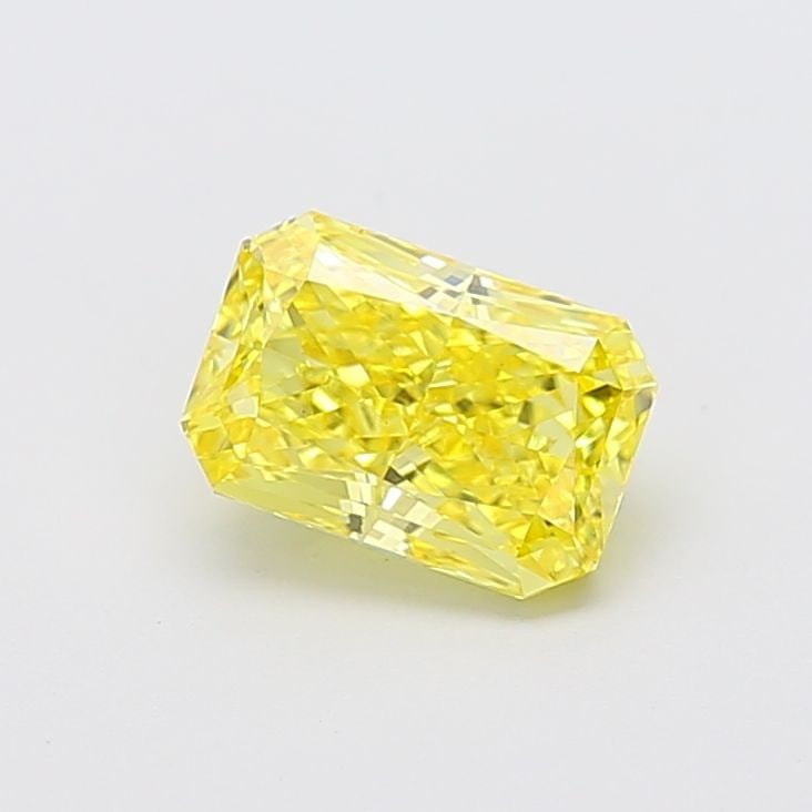 Loose Diamond - RADIANT 1.81ct Fancy Vivid Yellow VS1: Loose Diamond - RADIANT 1.81ct Fancy Vivid Yellow VS1 Source: This is a real non-mined Diamond that has been grown in a lab Shape: RADIANT Carats: 1.81 Color: Fancy Vivid Yellow Certification: IGI Vid