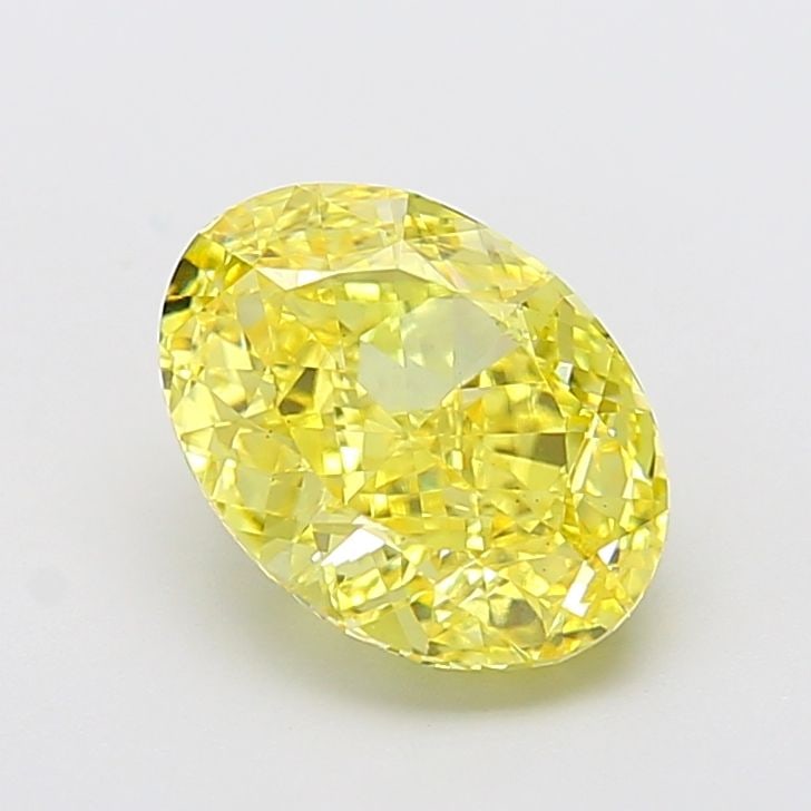 Loose Diamond - OVAL 3.52ct Fancy Vivid Yellow VS1: Loose Diamond - OVAL 3.52ct Fancy Vivid Yellow VS1 Source: This is a real non-mined Diamond that has been grown in a lab Shape: OVAL Carats: 3.52 Color: Fancy Vivid Yellow Certification: IGI Video: