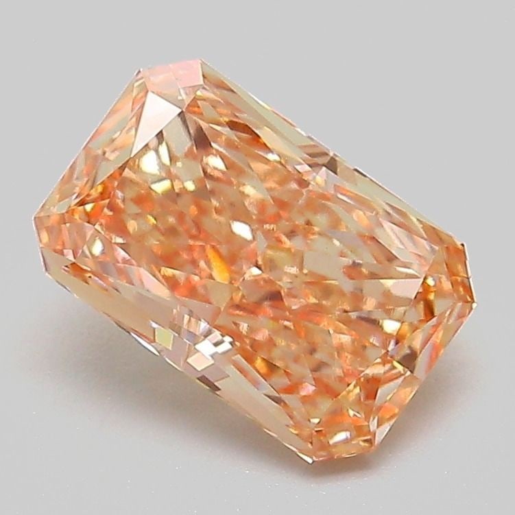 Loose Diamond - RADIANT 1.63ct Fancy Orangey Brown VS1: Loose Diamond - RADIANT 1.63ct Fancy Orangey Brown VS1 Source: This is a real non-mined Diamond that has been grown in a lab Shape: RADIANT Carats: 1.63 Color: Fancy Orangey Brown Certification: IGI V