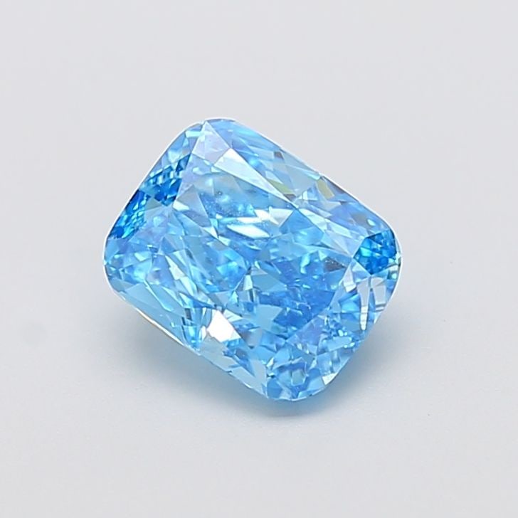 Loose Diamond - CUSHION MODIFIED 2.04ct Fancy Vivid Blue VVS2: Loose Diamond - CUSHION MODIFIED 2.04ct Fancy Vivid Blue VVS2 Source: This is a real non-mined Diamond that has been grown in a lab Shape: CUSHION MODIFIED Carats: 2.04 Color: Fancy Vivid Blue Certifi