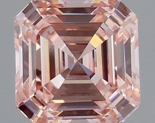 Loose Diamond - ASSCHER 0.97ct Fancy Intense Pink VVS2: Loose Diamond - ASSCHER 0.97ct Fancy Intense Pink VVS2 Source: This is a real non-mined Diamond that has been grown in a lab Shape: ASSCHER Carats: 0.97 Color: Fancy Intense Pink Certification: IGI Vi