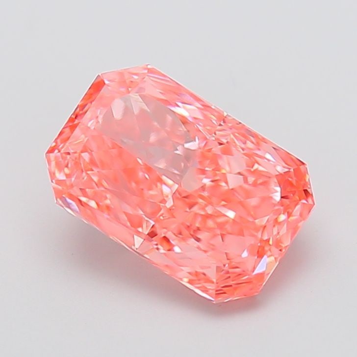 Loose Diamond - RADIANT 3.59ct Fancy Vivid Pink VVS2: Loose Diamond - RADIANT 3.59ct Fancy Vivid Pink VVS2 Source: This is a real non-mined Diamond that has been grown in a lab Shape: RADIANT Carats: 3.59 Color: Fancy Vivid Pink Certification: IGI Video: