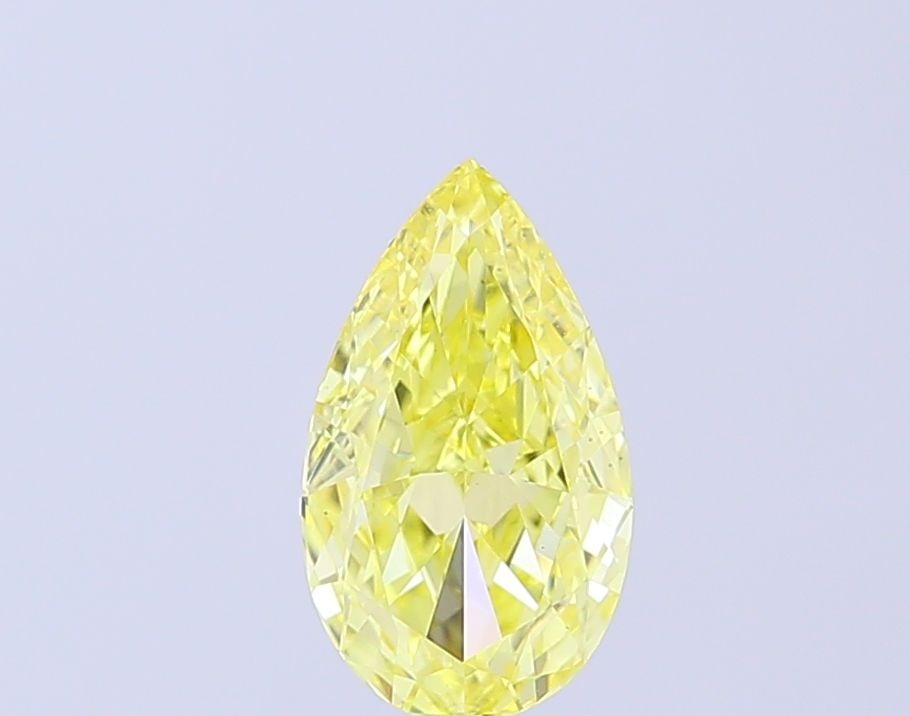 Loose Diamond - PEAR 1.52ct Fancy Intense Yellow VS2: Loose Diamond - PEAR 1.52ct Fancy Intense Yellow VS2 Source: This is a real non-mined Diamond that has been grown in a lab Shape: PEAR Carats: 1.52 Color: Fancy Intense Yellow Certification: IGI Video