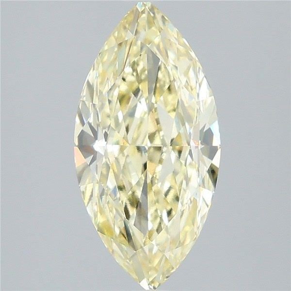 Loose Diamond - MARQUISE 3.02ct Fancy Yellow VVS2: Loose Diamond - MARQUISE 3.02ct Fancy Yellow VVS2 Source: This is a real non-mined Diamond that has been grown in a lab Shape: MARQUISE Carats: 3.02 Color: Fancy Yellow Certification: IGI Video: