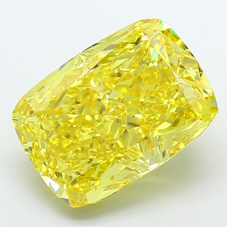Loose Diamond - CUSHION MODIFIED 9.08ct Fancy Vivid Yellow VS1: Loose Diamond - CUSHION MODIFIED 9.08ct Fancy Vivid Yellow VS1 Source: This is a real non-mined Diamond that has been grown in a lab Shape: CUSHION MODIFIED Carats: 9.08 Color: Fancy Vivid Yellow Cert