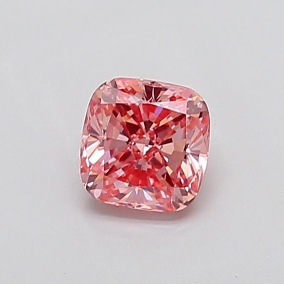 Loose Diamond - CUSHION MODIFIED 1.02ct Fancy Vivid Pink VS2: Loose Diamond - CUSHION MODIFIED 1.02ct Fancy Vivid Pink VS2 Source: This is a real non-mined Diamond that has been grown in a lab Shape: CUSHION MODIFIED Carats: 1.02 Color: Fancy Vivid Pink Certific