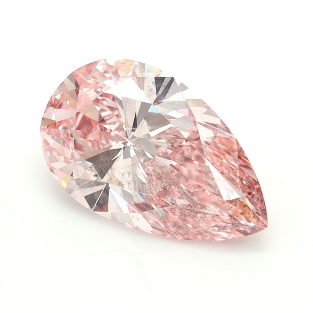 Loose Diamond - PEAR 2.11ct Fancy Intense Pink VS2: Loose Diamond - PEAR 2.11ct Fancy Intense Pink VS2 Source: This is a real non-mined Diamond that has been grown in a lab Shape: PEAR Carats: 2.11 Color: Fancy Intense Pink Certification: IGI Video: