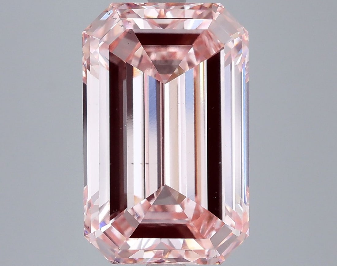 Loose Diamond - EMERALD 7.5ct Fancy Intense Pink VS2: Loose Diamond - EMERALD 7.5ct Fancy Intense Pink VS2 Source: This is a real non-mined Diamond that has been grown in a lab Shape: EMERALD Carats: 7.5 Color: Fancy Intense Pink Certification: IGI Video
