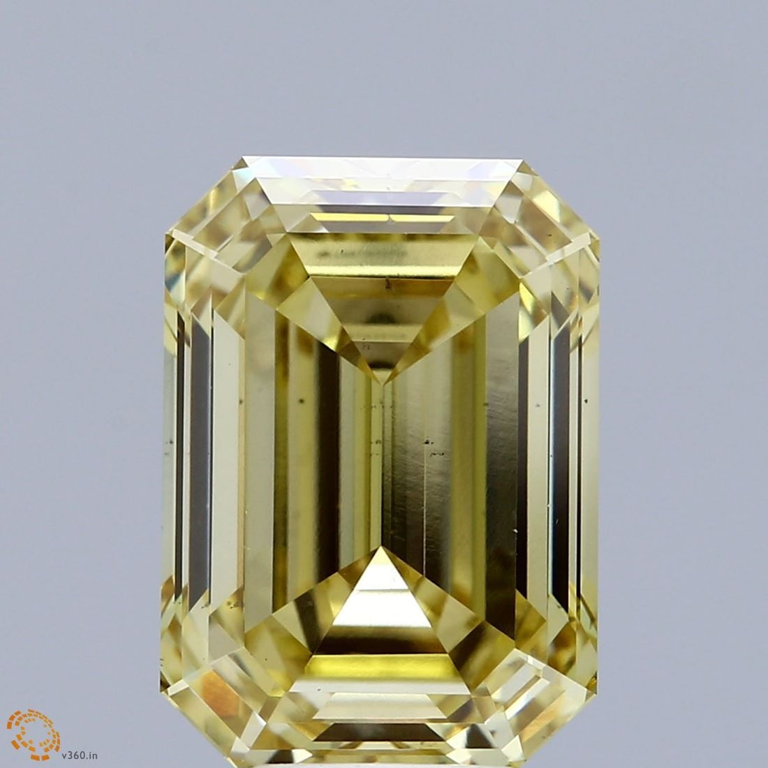 Loose Diamond - EMERALD 8.01ct Fancy Intense Yellow VS2: Loose Diamond - EMERALD 8.01ct Fancy Intense Yellow VS2 Source: This is a real non-mined Diamond that has been grown in a lab Shape: EMERALD Carats: 8.01 Color: Fancy Intense Yellow Certification: IGI