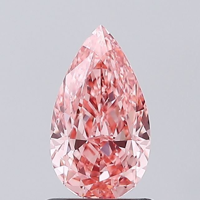 Loose Diamond - PEAR 1.27ct Fancy Vivid Pink VVS2: Loose Diamond - PEAR 1.27ct Fancy Vivid Pink VVS2 Source: This is a real non-mined Diamond that has been grown in a lab Shape: PEAR Carats: 1.27 Color: Fancy Vivid Pink Certification: IGI Video: