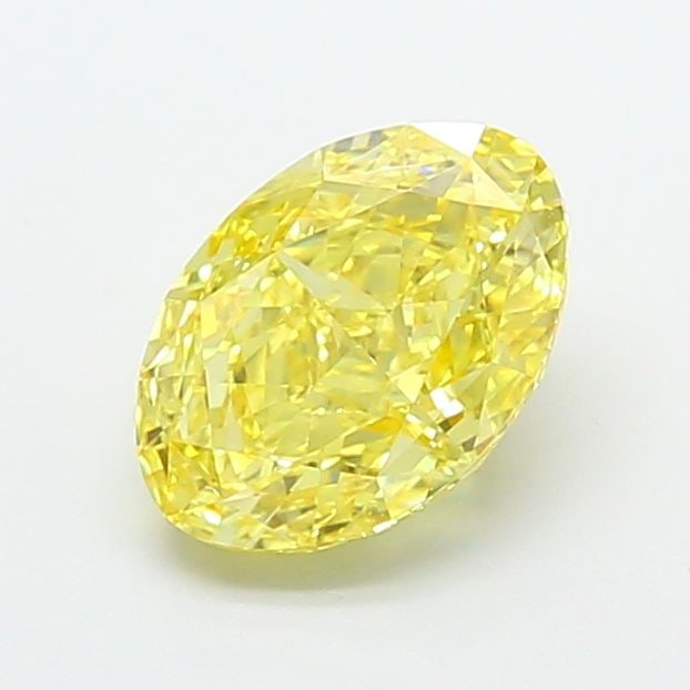 Loose Diamond - OVAL 2.07ct Fancy Intense Yellow VVS2: Loose Diamond - OVAL 2.07ct Fancy Intense Yellow VVS2 Source: This is a real non-mined Diamond that has been grown in a lab Shape: OVAL Carats: 2.07 Color: Fancy Intense Yellow Certification: IGI Vide