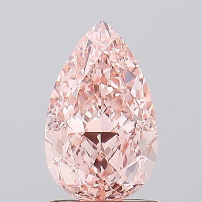 Loose Diamond - PEAR 1.56ct Fancy Vivid Pink VVS2: Loose Diamond - PEAR 1.56ct Fancy Vivid Pink VVS2 Source: This is a real non-mined Diamond that has been grown in a lab Shape: PEAR Carats: 1.56 Color: Fancy Vivid Pink Certification: IGI Video: