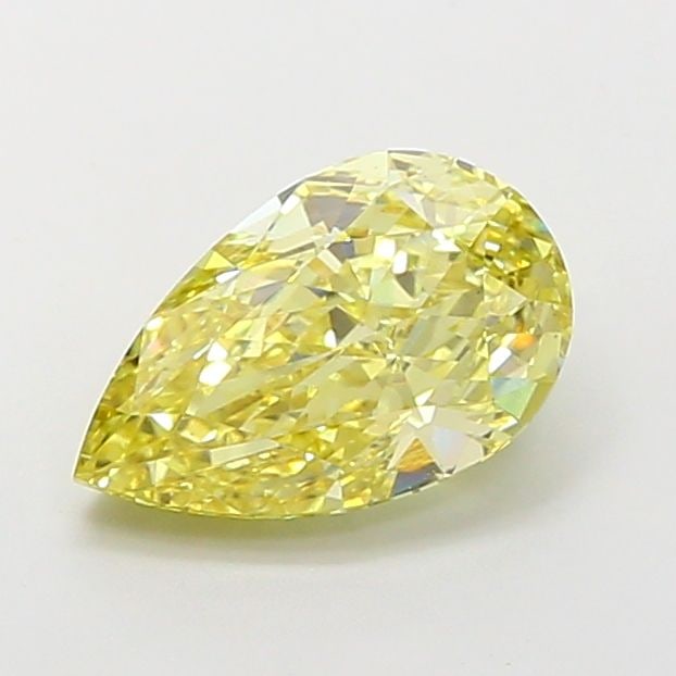 Loose Diamond - PEAR 2.83ct Fancy Intense Yellow VS1: Loose Diamond - PEAR 2.83ct Fancy Intense Yellow VS1 Source: This is a real non-mined Diamond that has been grown in a lab Shape: PEAR Carats: 2.83 Color: Fancy Intense Yellow Certification: IGI Video