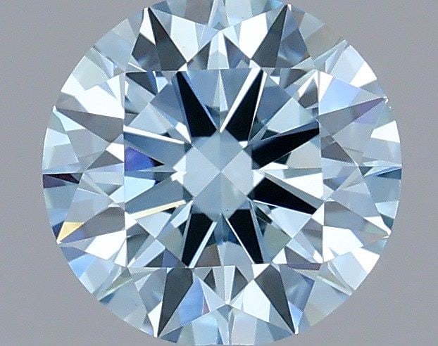 Ideal Loose Diamond - ROUND 1.02ct Fancy Vivid Blue VVS2: Ideal Loose Diamond - ROUND 1.02ct Fancy Vivid Blue VVS2 Source: This is a real non-mined Diamond that has been grown in a lab Shape: ROUND Carats: 1.02 Color: Fancy Vivid Blue Certification: IGI Vide