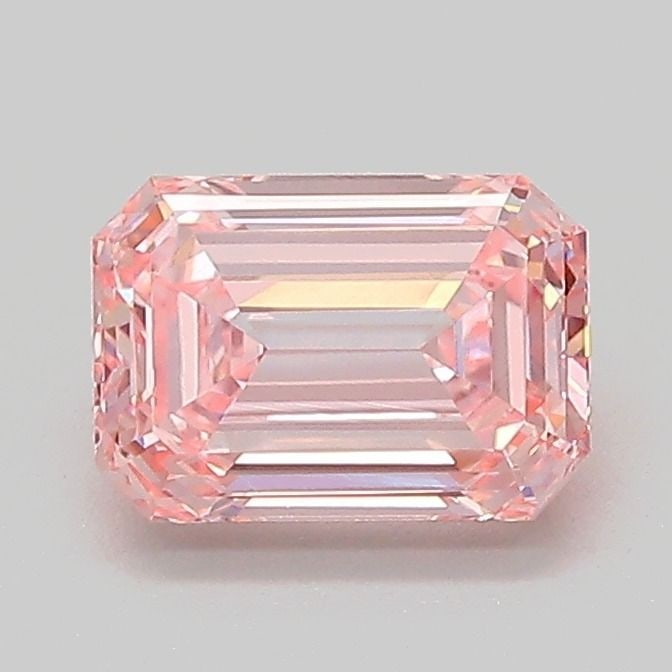 Loose Diamond - EMERALD 1.11ct Fancy Vivid Pink VVS2: Loose Diamond - EMERALD 1.11ct Fancy Vivid Pink VVS2 Source: This is a real non-mined Diamond that has been grown in a lab Shape: EMERALD Carats: 1.11 Color: Fancy Vivid Pink Certification: IGI Video: