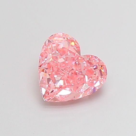 Loose Diamond - HEART 1.56ct Fancy Vivid Pink VVS2: Loose Diamond - HEART 1.56ct Fancy Vivid Pink VVS2 Source: This is a real non-mined Diamond that has been grown in a lab Shape: HEART Carats: 1.56 Color: Fancy Vivid Pink Certification: IGI Video: