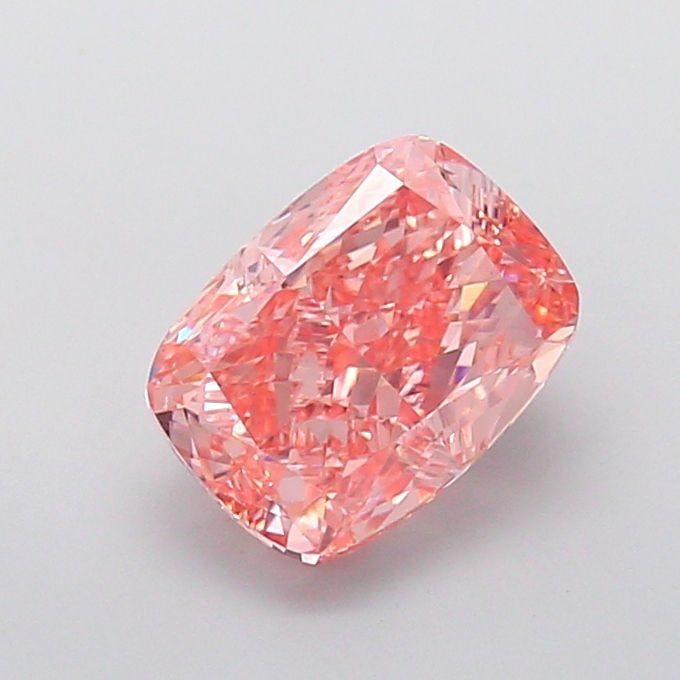Loose Diamond - CUSHION MODIFIED 3.02ct Fancy Vivid Pink VS1: Loose Diamond - CUSHION MODIFIED 3.02ct Fancy Vivid Pink VS1 Source: This is a real non-mined Diamond that has been grown in a lab Shape: CUSHION MODIFIED Carats: 3.02 Color: Fancy Vivid Pink Certific