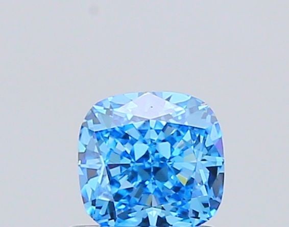 Loose Diamond - CUSHION MODIFIED 1.01ct Fancy Vivid Blue VVS2: Loose Diamond - CUSHION MODIFIED 1.01ct Fancy Vivid Blue VVS2 Source: This is a real non-mined Diamond that has been grown in a lab Shape: CUSHION MODIFIED Carats: 1.01 Color: Fancy Vivid Blue Certifi