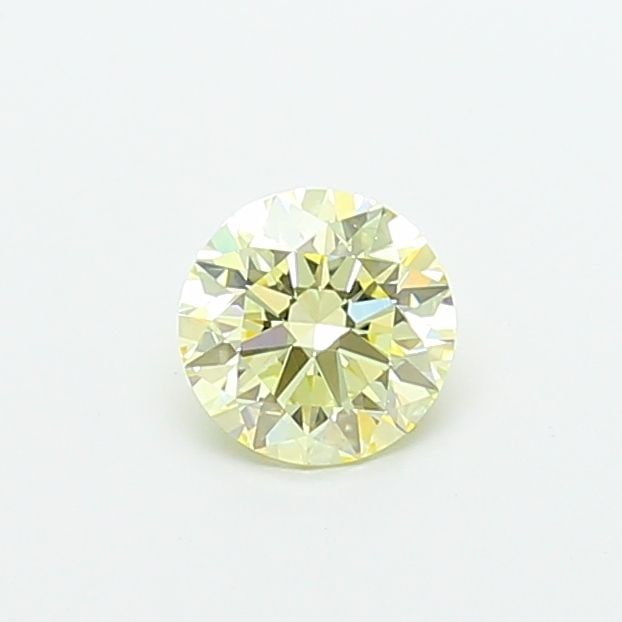Ideal Loose Diamond - ROUND 0.84ct Fancy Light Yellow VVS2: Ideal Loose Diamond - ROUND 0.84ct Fancy Light Yellow VVS2 Source: This is a real non-mined Diamond that has been grown in a lab Shape: ROUND Carats: 0.84 Color: Fancy Light Yellow Certification: IGI 