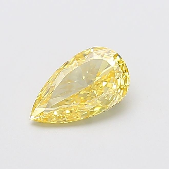 Loose Diamond - PEAR 1.04ct Fancy Intense Yellow VVS2: Loose Diamond - PEAR 1.04ct Fancy Intense Yellow VVS2 Source: This is a real non-mined Diamond that has been grown in a lab Shape: PEAR Carats: 1.04 Color: Fancy Intense Yellow Certification: IGI The 