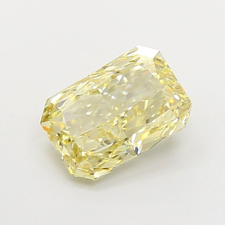 Loose Diamond - RADIANT 2.03ct Fancy Yellow VS1: Loose Diamond - RADIANT 2.03ct Fancy Yellow VS1 Source: This is a real non-mined Diamond that has been grown in a lab Shape: RADIANT Carats: 2.03 Color: Fancy Yellow Certification: IGI Video: