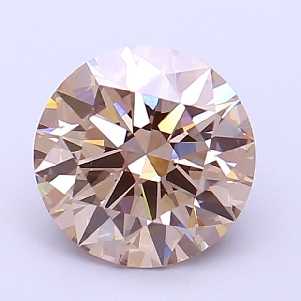 Ideal Loose Diamond - ROUND 2.01ct Very Light Brown VS1: Ideal Loose Diamond - ROUND 2.01ct Very Light Brown VS1 Source: This is a real non-mined Diamond that has been grown in a lab Shape: ROUND Carats: 2.01 Color: Very Light Brown Certification: IGI Video