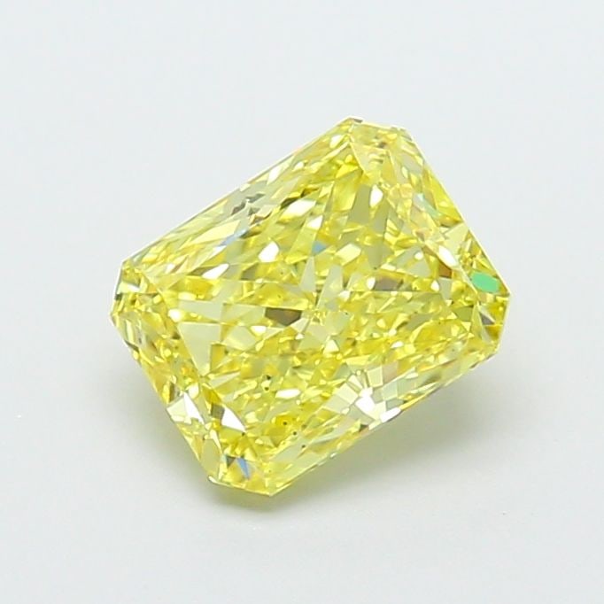 Loose Diamond - RADIANT 1.95ct Fancy Intense Yellow VS2: Loose Diamond - RADIANT 1.95ct Fancy Intense Yellow VS2 Source: This is a real non-mined Diamond that has been grown in a lab Shape: RADIANT Carats: 1.95 Color: Fancy Intense Yellow Certification: IGI
