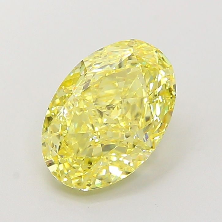 Loose Diamond - OVAL 3.07ct Fancy Intense Yellow VS1: Loose Diamond - OVAL 3.07ct Fancy Intense Yellow VS1 Source: This is a real non-mined Diamond that has been grown in a lab Shape: OVAL Carats: 3.07 Color: Fancy Intense Yellow Certification: IGI Video