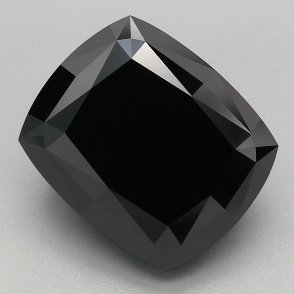 Loose Diamond - CUSHION BRILLIANT 3.13ct Fancy Black: Loose Diamond - CUSHION BRILLIANT 3.13ct Fancy Black Source: This is a real non-mined Diamond that has been grown in a lab Shape: CUSHION BRILLIANT Carats: 3.13 Color: Fancy Black Certification: IGI V