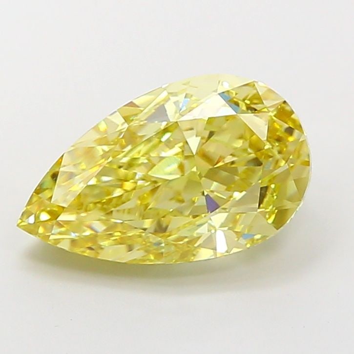 Loose Diamond - PEAR 4.01ct Fancy Intense Yellow VS1: Loose Diamond - PEAR 4.01ct Fancy Intense Yellow VS1 Source: This is a real non-mined Diamond that has been grown in a lab Shape: PEAR Carats: 4.01 Color: Fancy Intense Yellow Certification: IGI Video