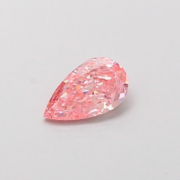 Loose Diamond - PEAR 0.33ct Fancy Vivid Pink VVS2: Loose Diamond - PEAR 0.33ct Fancy Vivid Pink VVS2 Source: This is a real non-mined Diamond that has been grown in a lab Shape: PEAR Carats: 0.33 Color: Fancy Vivid Pink Certification: IGI Video: