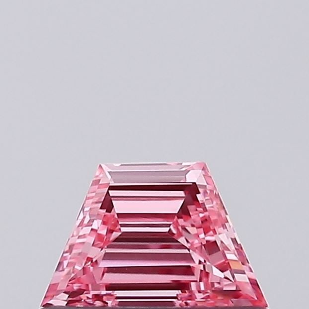 Loose Diamond - TRAPEZOID 0.32ct Fancy Intense Pink VVS2: Loose Diamond - TRAPEZOID 0.32ct Fancy Intense Pink VVS2 Source: This is a real non-mined Diamond that has been grown in a lab Shape: TRAPEZOID Carats: 0.32 Color: Fancy Intense Pink Certification: NO