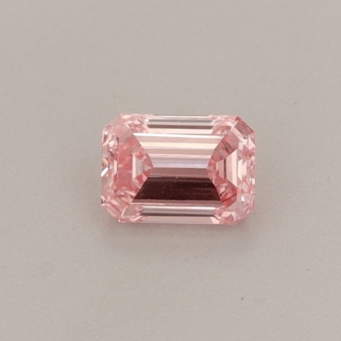 Loose Diamond - EMERALD 0.26ct Fancy Vivid Pink VVS2: Loose Diamond - EMERALD 0.26ct Fancy Vivid Pink VVS2 Source: This is a real non-mined Diamond that has been grown in a lab Shape: EMERALD Carats: 0.26 Color: Fancy Vivid Pink Certification: IGI Video: