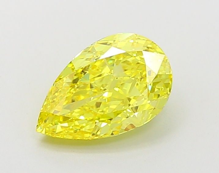 Loose Diamond - PEAR 1.5ct Fancy Vivid Yellow VVS2: Loose Diamond - PEAR 1.5ct Fancy Vivid Yellow VVS2 Source: This is a real non-mined Diamond that has been grown in a lab Shape: PEAR Carats: 1.5 Color: Fancy Vivid Yellow Certification: IGI Video: